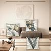 Retro Stamp Series Decorative Sofa & Bedside Lumbar Pillowcase