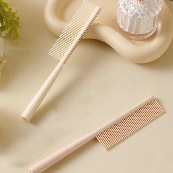Peigne à Cheveux avec Manche Long Ergonomique Antistatique Hommes Femmes Dents Fines Peigne Court Long Épais Bouclés Cheveux Humides Secs Coiffage Démêlage Peigne