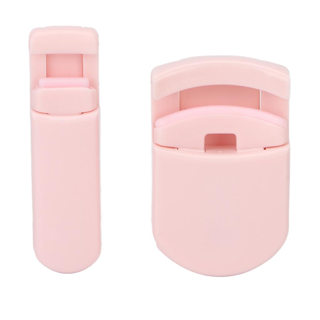 2pcs Cute Eyelash Curler Set Portable Wide Angle Long Lasting Partial Lash Lift Curler Curling Tool