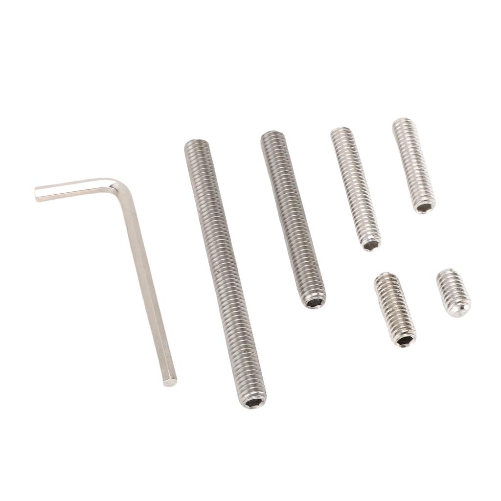 Pool Cue Weight Screws 0.2oz 0.4oz 0.5oz 0.8oz 1.0oz 1.5oz Billiards Cue Stick Weight Bolts Set Universal Fit for Mezz