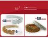 Zigzag Spring Repair Kit for Sofa Sagging - Includes Clips and Straps for Easy Fix