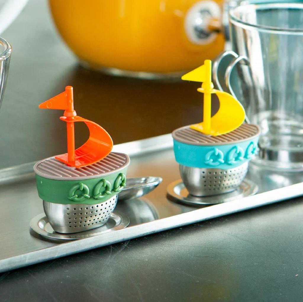 Dulton Tea Infuser, Orange/Green, K21-0339OGN