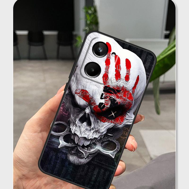 Cool Skull Gothic Case For Realme 15 13 12 10 11 14 Pro Plus GT6 GT7 C55 C51 C35 C33 C61 C65 C67 C53 C71 C75