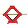 Scissor Jack Professional Car Trunk Tire Iron Handle Lifting Tool Red for Outdoors0.5T