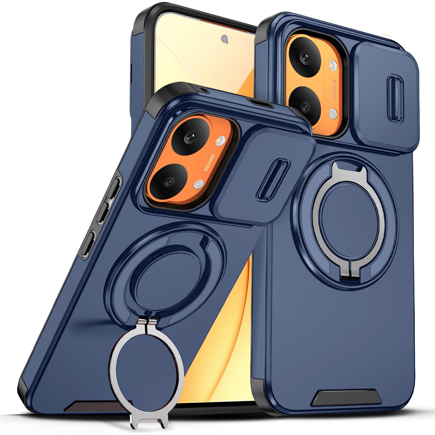 

For Xiaomi Poco X8 Pro Max Case Poco X8 Pro Max Cover Armor Slide Camera Lens Protection Back Cover Magnetic Ring Holder Coque Poco X8 Pro Max