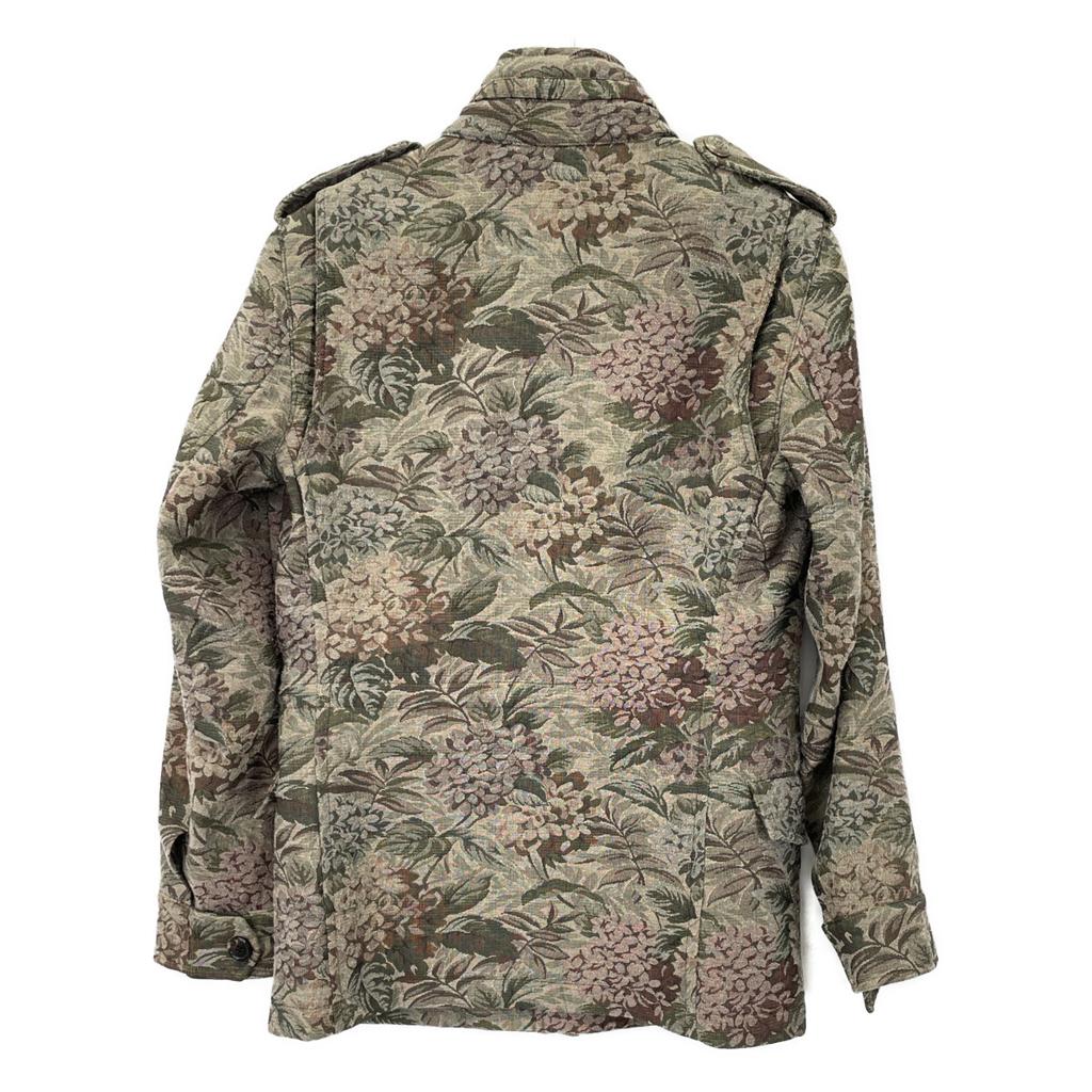 GABRIELE PASINI Khaki Botanical Jacquard Pattern M-65 Jacket Jacket Not written khakiUsed