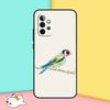 European Goldfinch Case For Samsung Galaxy A54 A34 A14 A53 A33 A13 A52 A32 A12 A51 A71 A52S A21S Soft Cover