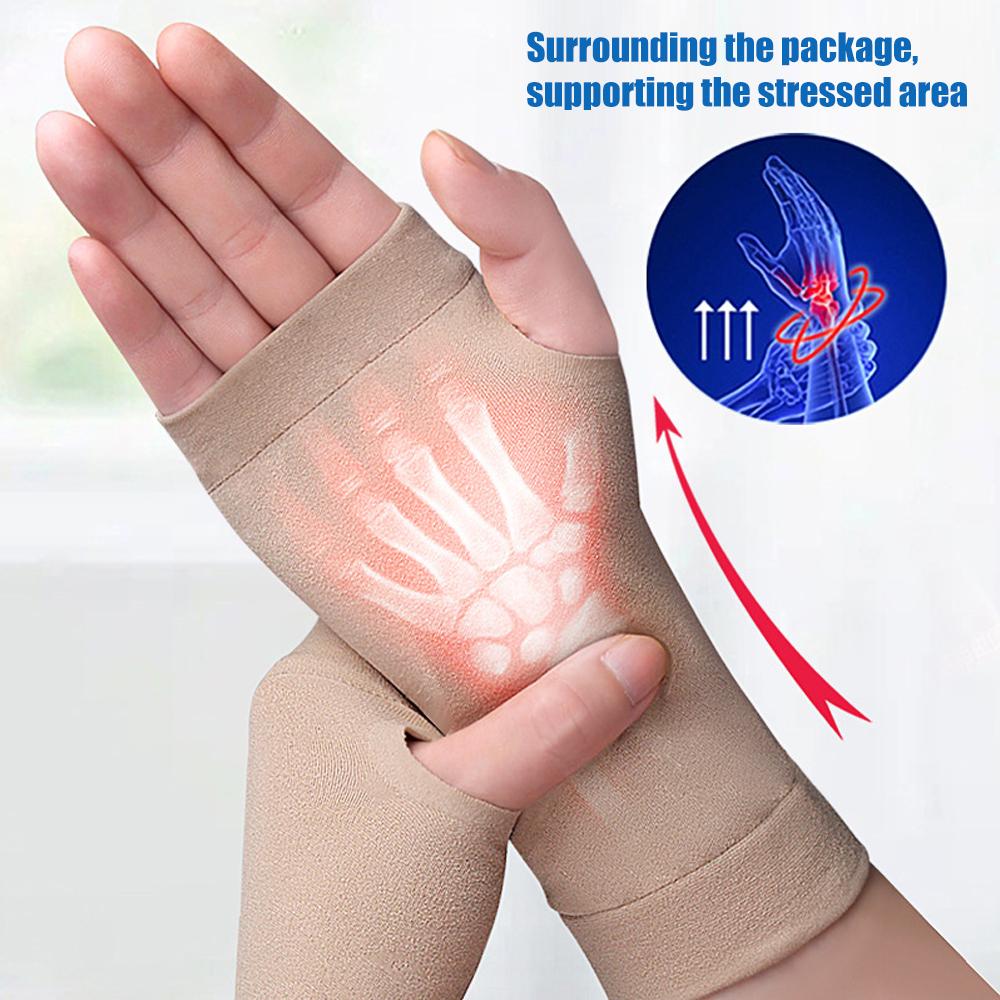 Breathable Wrist Compression Sleeve Support For Carpal Tunnel Tendonitis Hand Brace Wrist Brace For Pain Relief