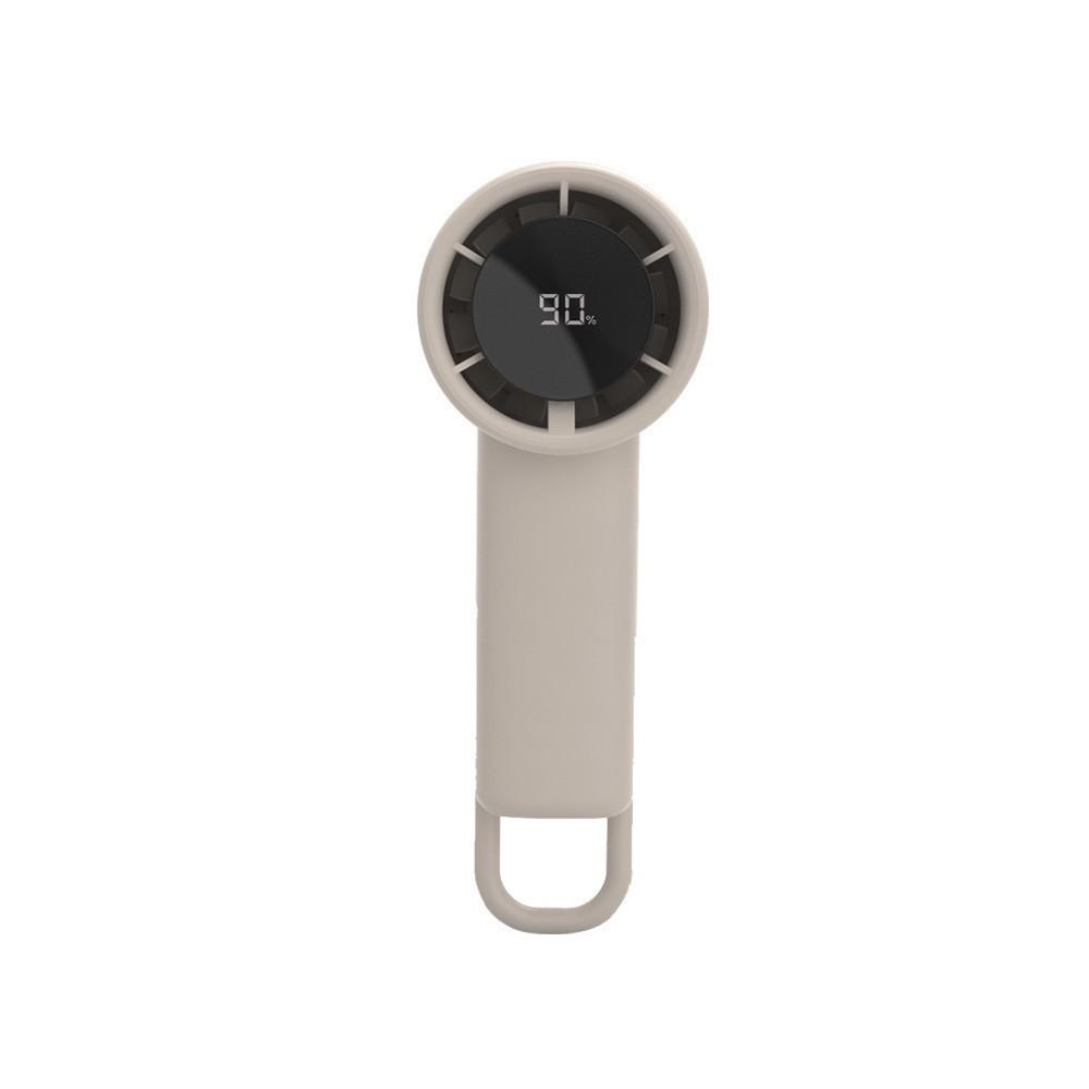 Ultra High-Speed Mini Handheld Fan with USB Rechargeable Battery and Digital Display