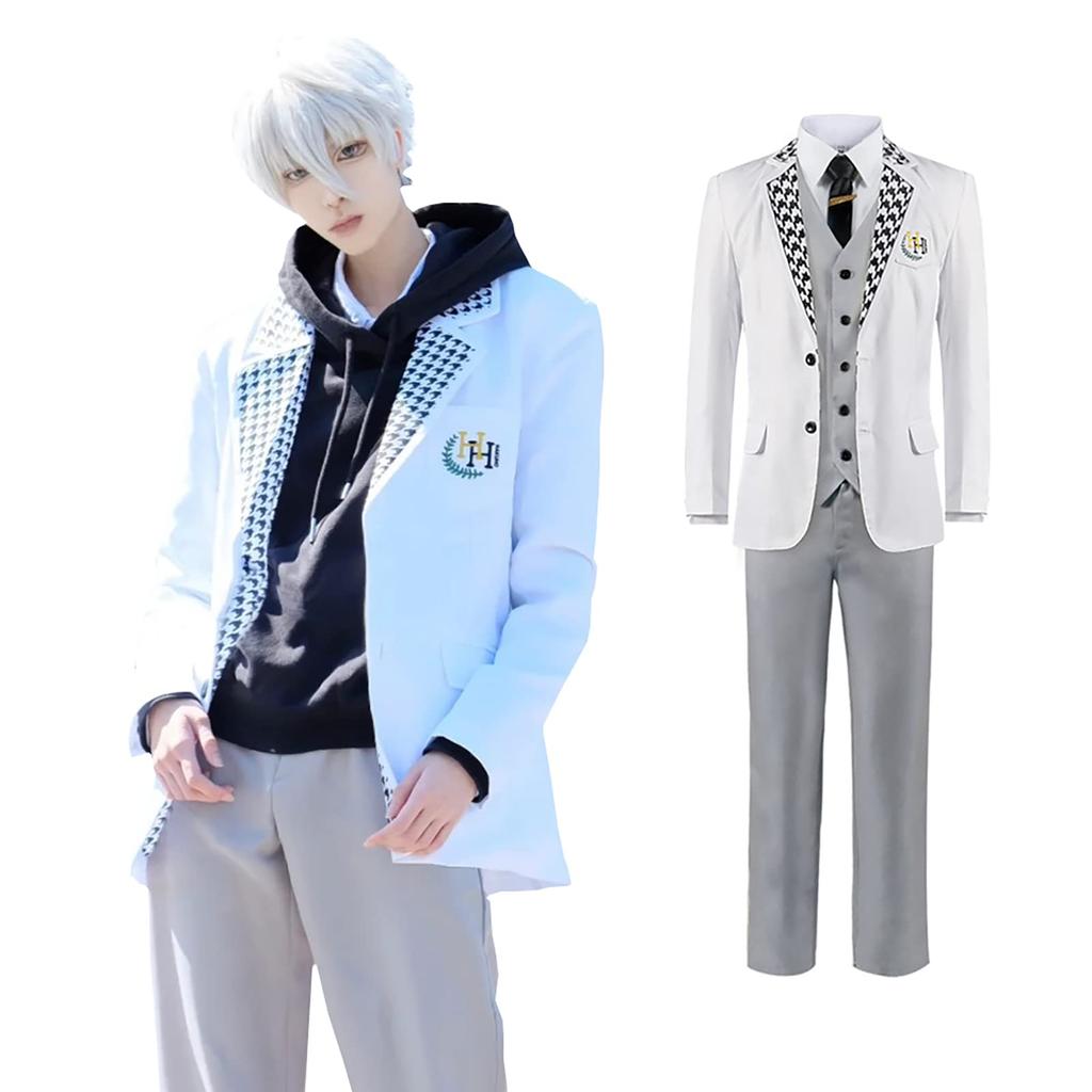 [Excellent Quality] Blue & Lock Mikage Reo and Nagi Seishiro Cosplay Uniform Anime Cosplay Costume, Unisex, School Festival Costume (Uniform, Size L)