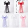 Solid Color Christmas Tree Topper Bow Soft Draping Christmas Wreaths Bow  Christmas Tree
