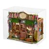 Wooden Micro House 3D Puzzle Assembly Building Model  Room Bedroom Decoration
