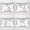 Fashion 26 Letter Pillow Case Pillow cover English Alphabet Pillow Case Home Decoration Pillow Case Flowers Pillow Case Fashion Pillow cover