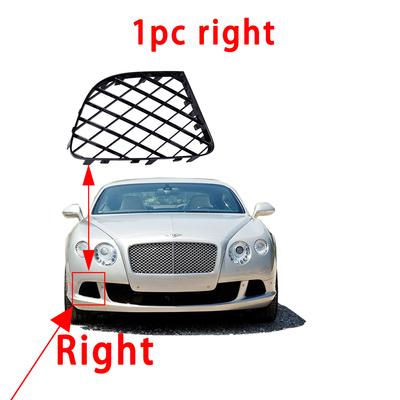 Для Bentley 2012-2016 Continental GT W12 GTC Чорна решітка 3W3807683B 3W3807684B 3W3807683F 3W3807684F 3W3807683 3W3807684