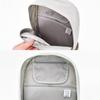 Aventura Water-Repellent Lightweight Drawstring Backpack RDS-30718, Light Gray