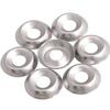 100 Pieces Eyelet Spacer Portable Replacing Round Anti-rust Professional Self-tapping Screw Gasket Washer Part