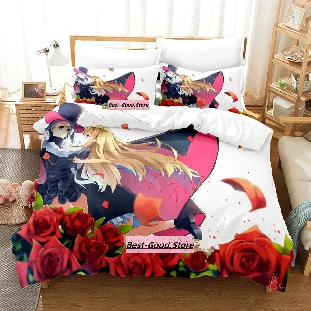 

Comforter Princess Principal Bedding Set Single Twin Full Queen King Size Bed Set Adult Kid Bedroom s 3D Anime Bed Comforter (quilt)-EU Single(135*200cm)3pcs