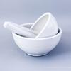 Thickened Ceramic Mortar & Pestle Set for Grinding Pigment and Glaze