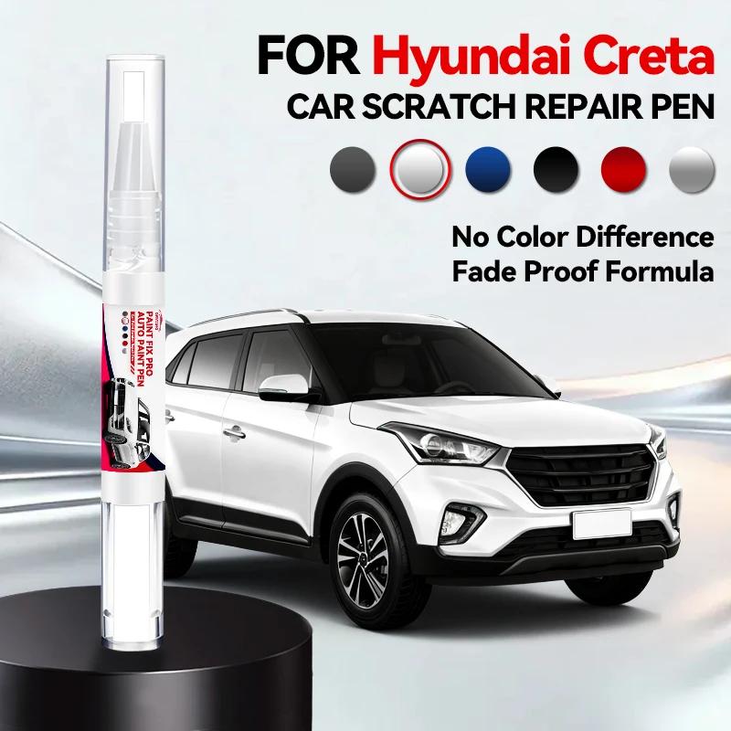 Car Dedicated For Hyundai Creta Paint Repair Pen Touch Up Scratch Remover DIY Auto Accessories Black White Blue Gray
