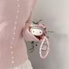 Kawaii 3D Hellokitty Headphone Case Silicone Shockproof Cover for Airpods Pro 2 Pro 3 Airpods 4 Case with Chain Charm