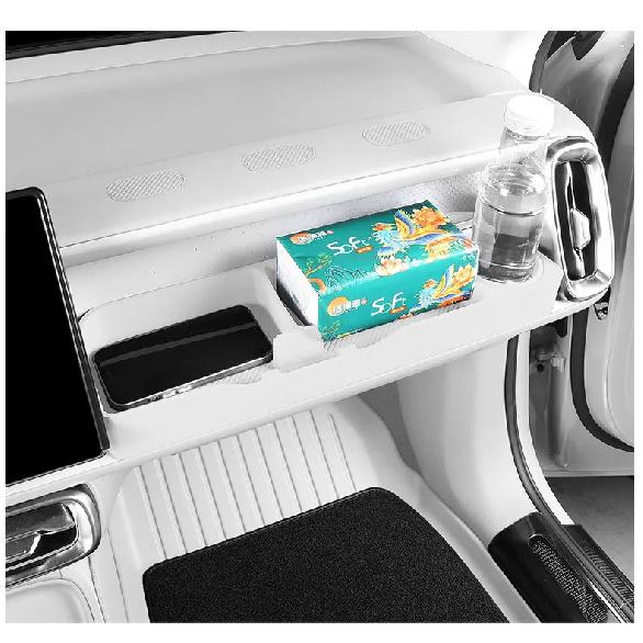 Para Leapmotor B10/B01/Lafa 5 Caixa de Armazenamento Atrás do Painel do Passageiro Capa do Carro Acessórios Decorativos de Interiorafa