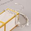 BF Club Silver Color Hiphop Thick Butterfly Shape Bracelet for Women Men Vintage Handmade Hasp Bracelet Birthday Gift