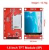 1.8-Inch TFT LCD Module (LCD Display Module, SPI Serial Port, 51 MCU Driver, 4 IO Pins for TFT Driving)