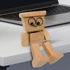 Lustig Wackelnde Beine Holzmann Charmante Kleine Holzfigur Schreibtischdeko Ornamente Niedliche Auto Armaturenbrett Deko