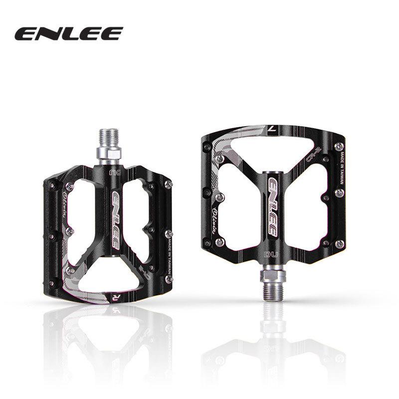 ENLEE Fahrradpedal Einteilige CNC-Aluminiumlegierung Ultraleicht Versiegelte Du-Lager BMX Mtb Fahrradpedale Zubehör