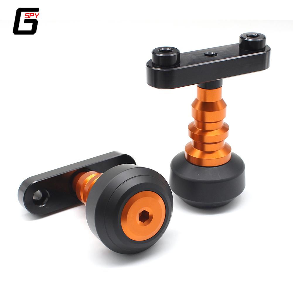 

Для Duke 125 390 200 рама слайдер Crash Protector 2013-2018 Duke250 Duke390 Falling Prtoection аксессуары для мотоциклов 2017