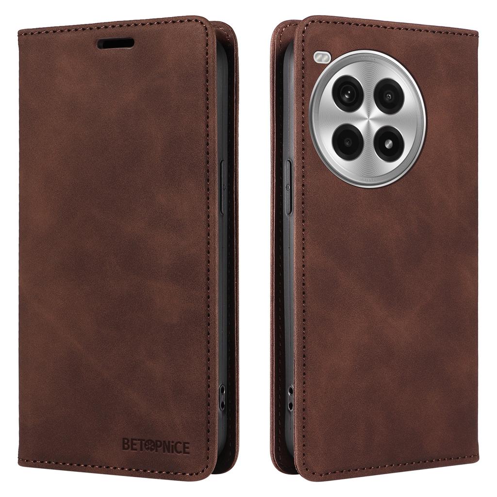 BETOPNICE 003 For OnePlus Ace 3 Pro 5G Leather Case Stand Wallet Phone Cover