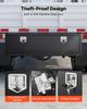 Underbody Truck Tool Box, 1524 x 457 x 457 mm Heavy Duty Steel Trailer Storage Box with Lock & Keys, Waterproof Trailer Storage Organizer Under Body