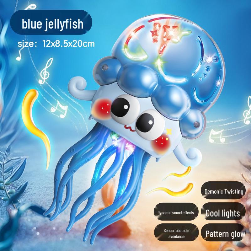 Electric Dancing Octopus Music Light Jellyfish Toy for Kids
