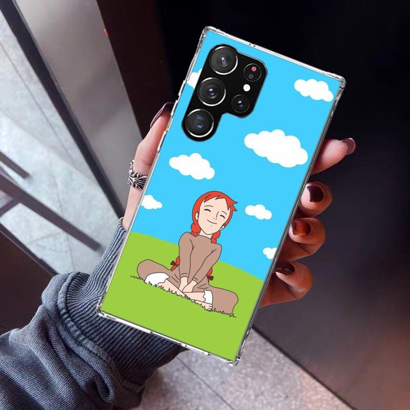 A-Anne Of Green Gables Shirley Phone Case For Samsung Galaxy S23 S24 S25 Edge S26 Ultra S22 + S21 Plus S20 FE Cover Silicone Pri