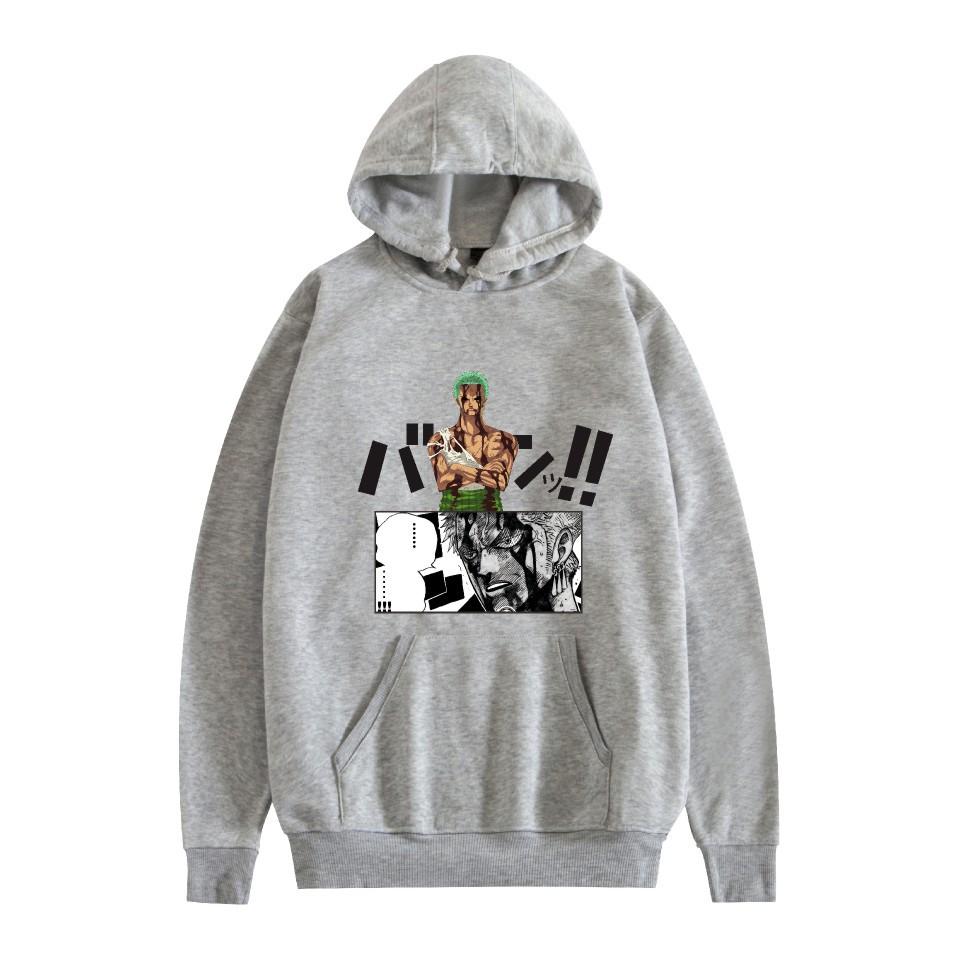 ONE PIECE Cartoon Pattern Anime Hoodies Men/Women Hooded Pullover Sweatrshirts Oversized Harajuku Sweatshirts