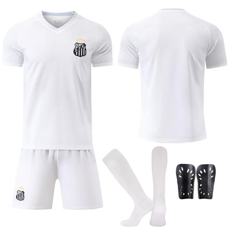 2526 Sezóna Brazilská liga A Styl č.. 10 Neymar Santos Nový dres Domácí Bílý Fotbalový dres