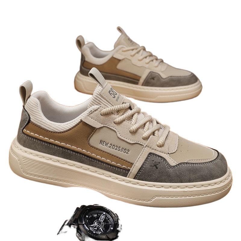 Herrenschuhe 2025 Frühling und Herbst neuer Trend leichte Sportliche Amerikanische High Street Campus Board Schuhe