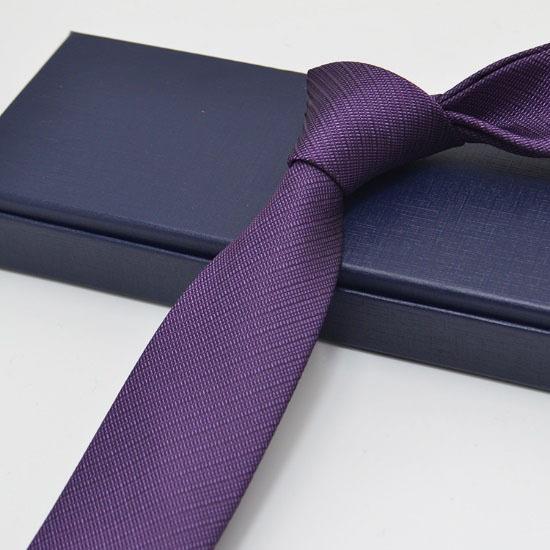 Qiandongge Suit And Tie Solid Color Coffee Color Gray 6Cm Casual Work Plaid Women'S Men'S Tie