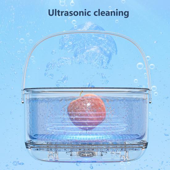 Fruit Vegetable Purifier Machine IPX7 Waterproof Ion Purification Technology Leak-proof Food Washing Machine