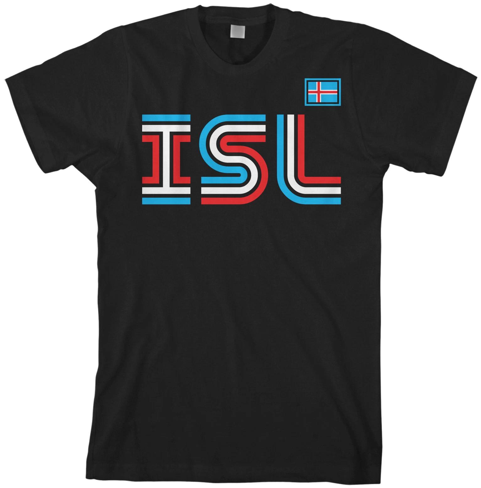 Iceland Athletic Retro Series Men s T shirt Soccer 2XL