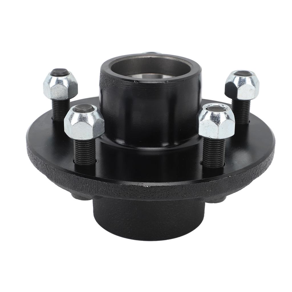 Zestaw piasty idler przyczepy z 5 śrubami z uszczelnieniami smarowymi, kapslami i gumowym korkiem do osi 3500 funtów