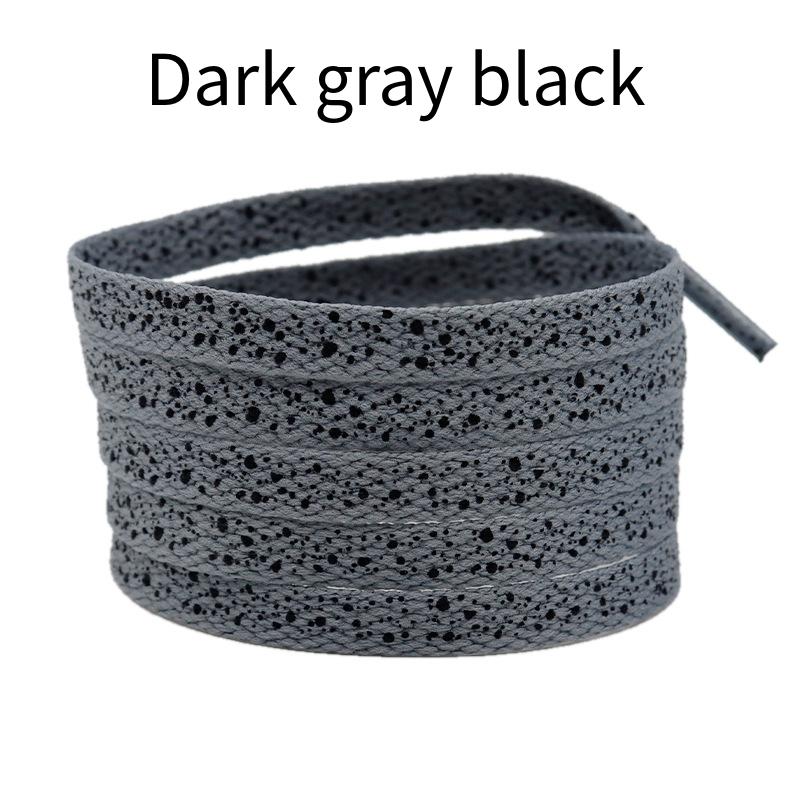 1Pair Ink Splash Rope Shoelace 0.8cm Wider Laces for Shoes Casual Sneakers Flat Shoelaces 100/120/140/160CM Shoes Accessories