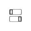 For Ford Mustang 05-08 Pair Carbon Fiber Car Door Handle Bowl Cover Sticker