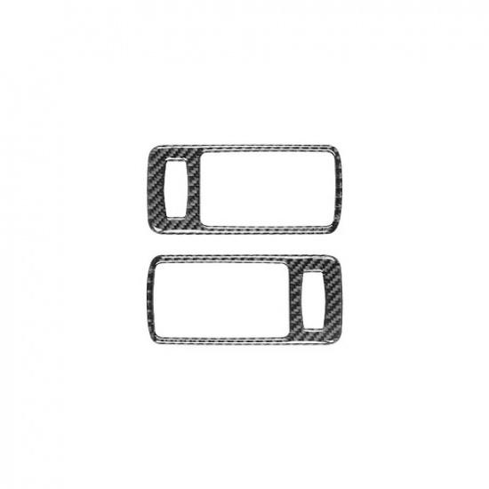 For Ford Mustang 05-08 Pair Carbon Fiber Car Door Handle Bowl Cover Sticker