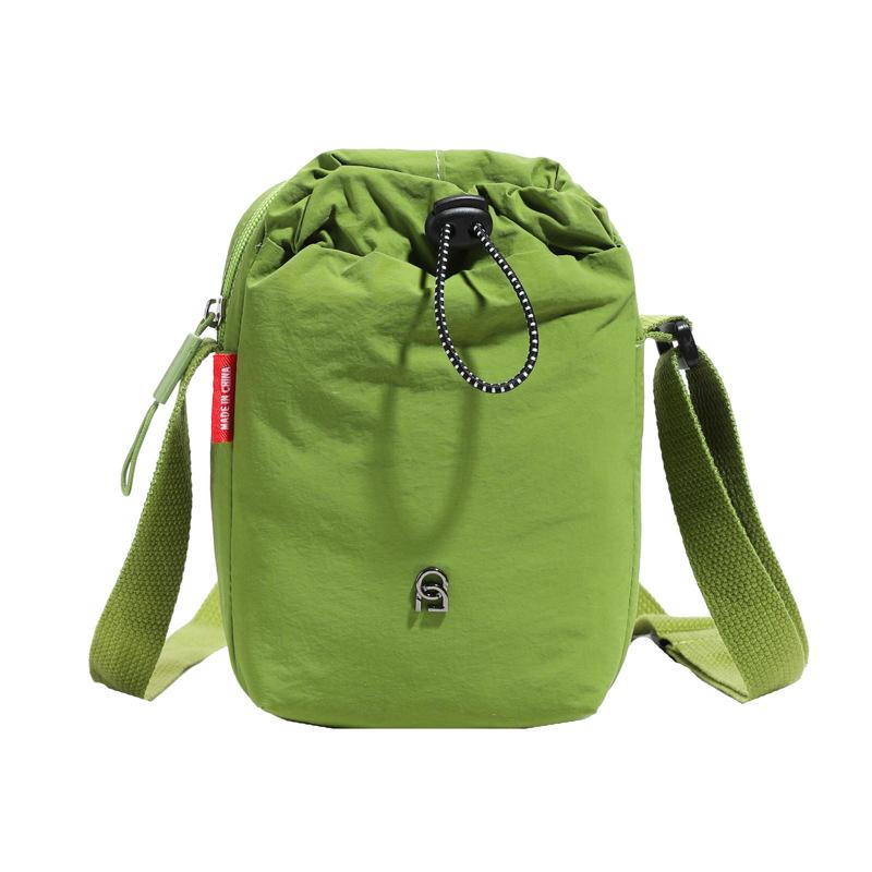 Canvas bag women's summer versatile new niche design messenger bag casual mobile phone bag