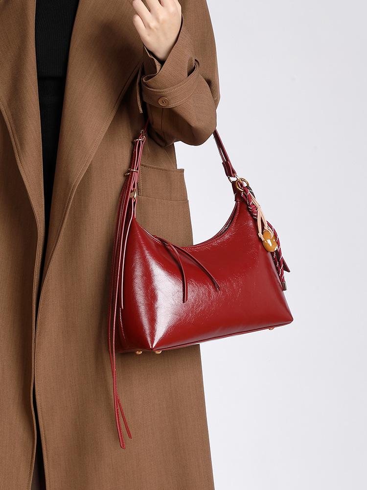 Borsa da Lavoro Retro Testurizzata da Donna - Grande Capacità, Versatile per l'Autunno/Inverno 2025