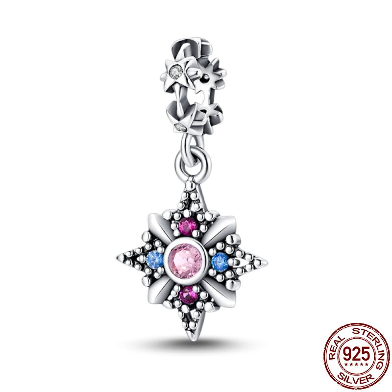 New copper Romantic Classical Collection Lotus Bead Charms Compatible With 3mm Pandora Bracelets Do It Yourself Charm Ideal For Women Jewellery Fash