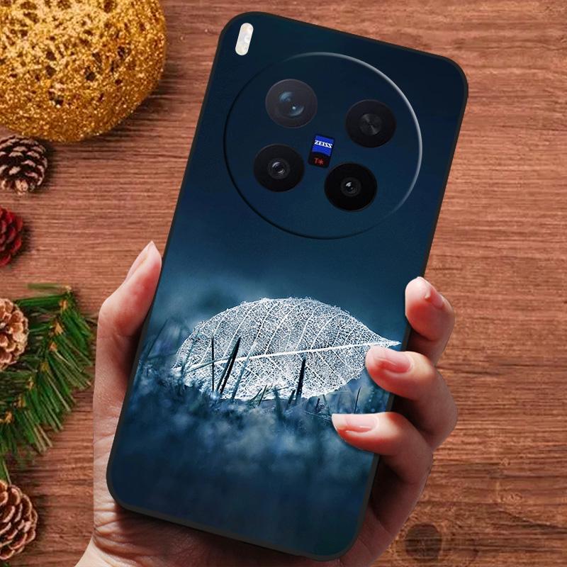 Christmas Painted Cover For Vivo X300 Pro Case V2502A Silicone Soft Phone Cover For Vivo X300 5G V2509A Capa 2025 New Fundas