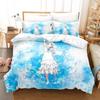 Kawaii Girls Meiko Honma Bedding Set Duvet Cover Comforter Bed Set Quilt Cover Pillowcase King Queen Twin Size Boys Girl Adult