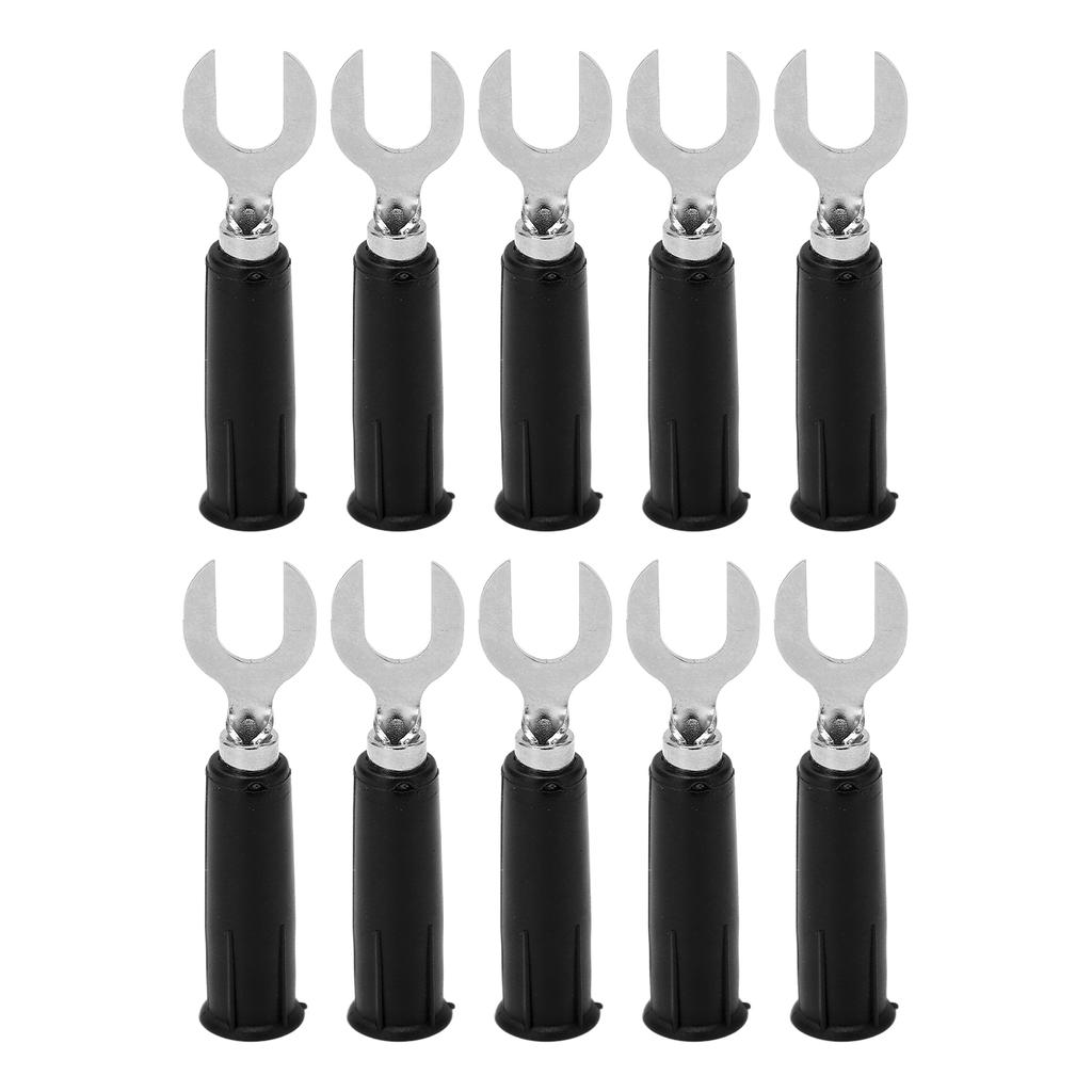 U Shape Banana Plug J.20019 Good Electrical Conductivity U Shape Plug Effective for Industrial Equipment for Welding Machiner